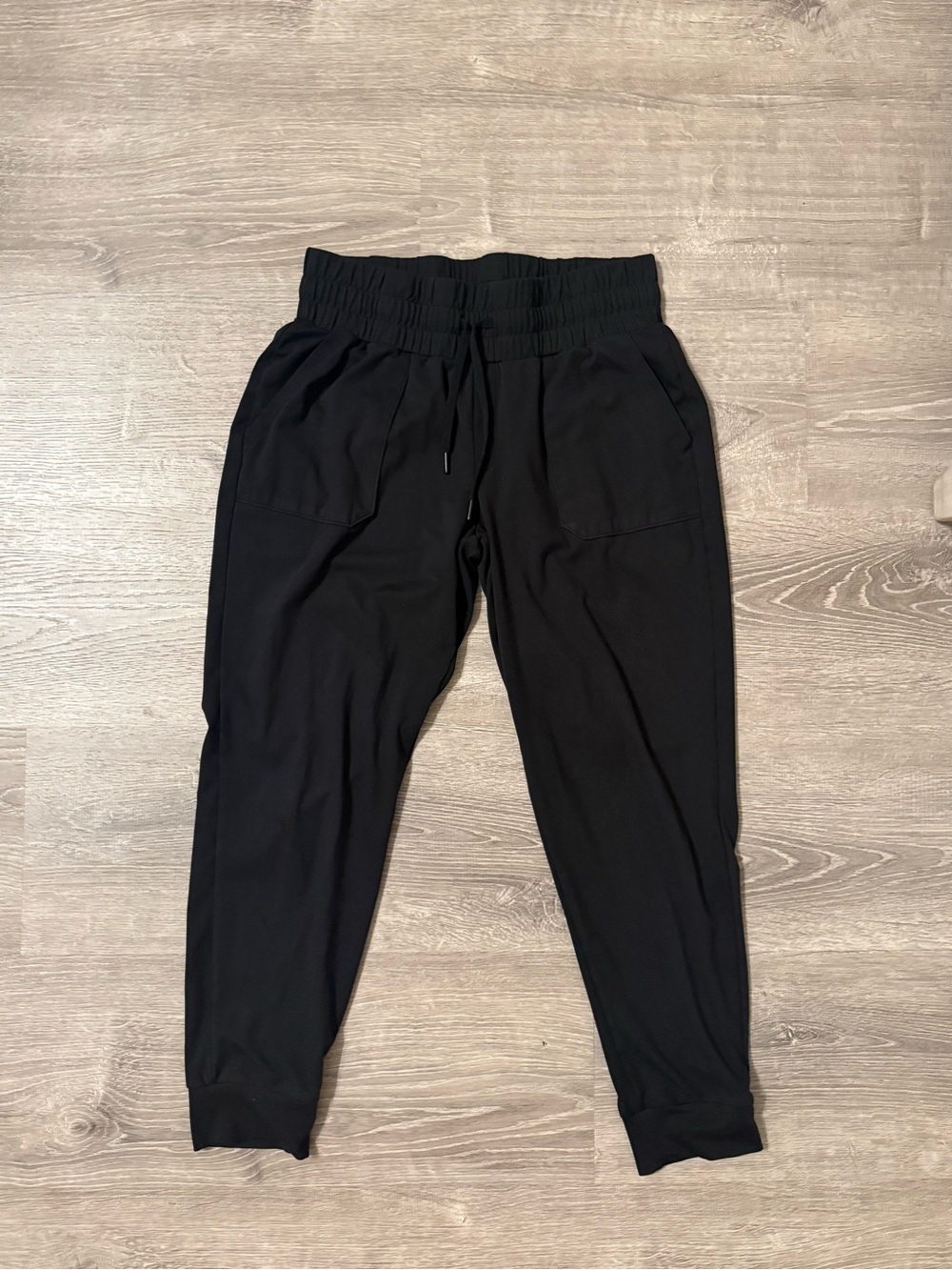 Mondetta Black Elastic-Waist Jogger Pants